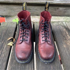 Cherry Dr. Martens